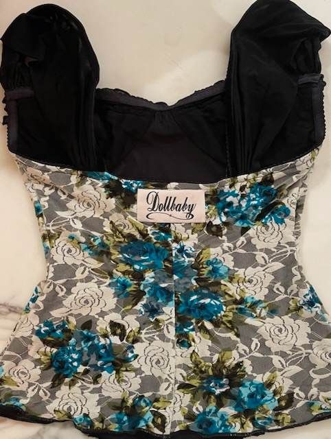 La Ruffle  Bluebell Corset Top