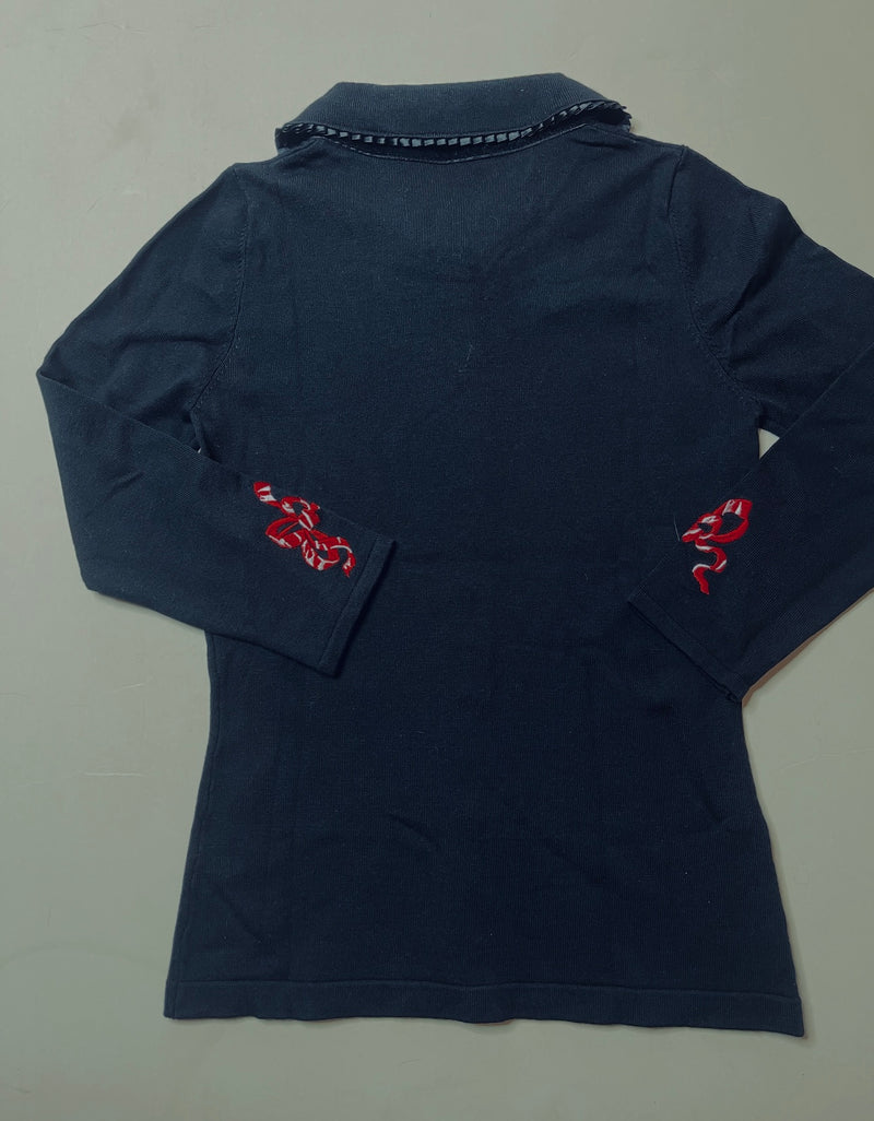 Dita Plume De Teese Noir with red