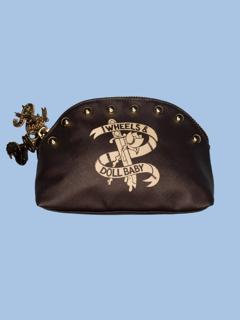 The Wheels and Dollbaby Make-Up Bag
