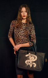 Dollbaby Leopard Print Sweater